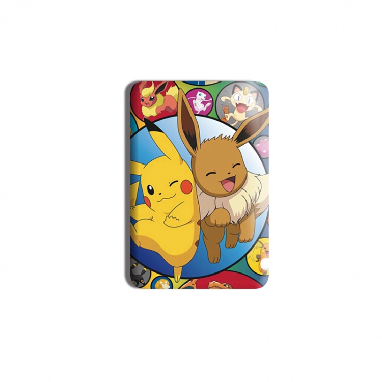 Pokemon Anime square tinplate badge chest badge 40X60CM price for 5 pcs