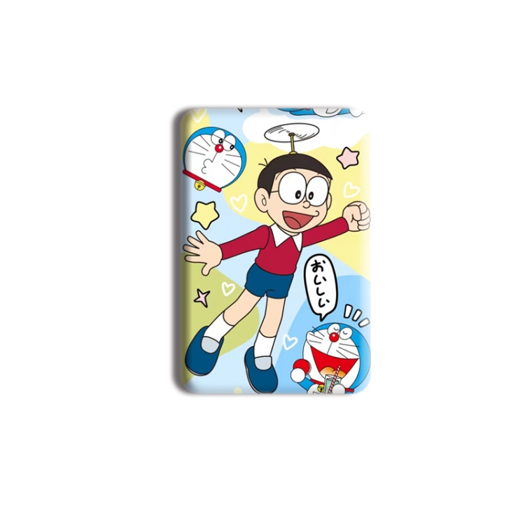 Doraemon Anime square tinplate badge chest badge 40X60CM price for 5 pcs