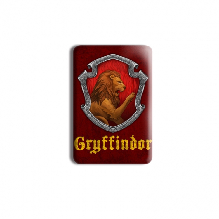 Harry Potter Anime square tinplate badge chest badge 40X60CM price for 5 pcs