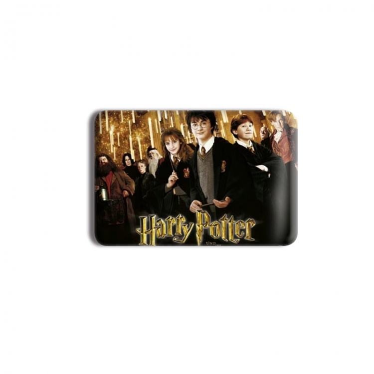 Harry Potter Anime square tinplate badge chest badge 40X60CM price for 5 pcs