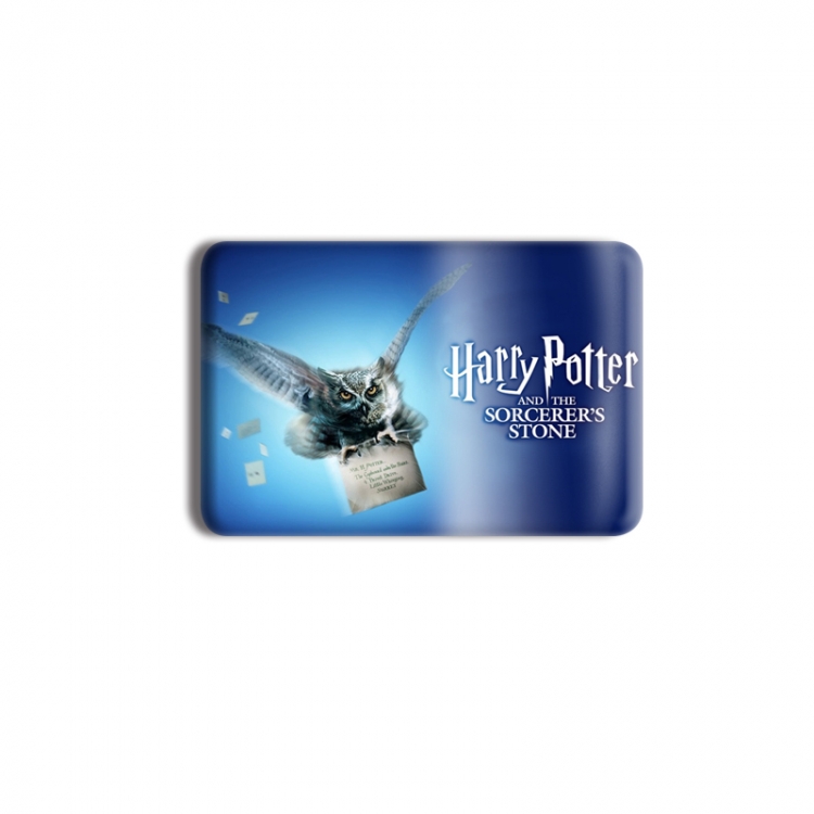 Harry Potter Anime square tinplate badge chest badge 40X60CM price for 5 pcs