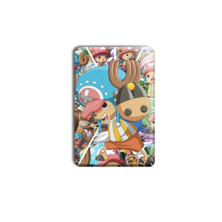 One Piece Anime square tinplate badge chest badge 40X60CM price for 5 pcs