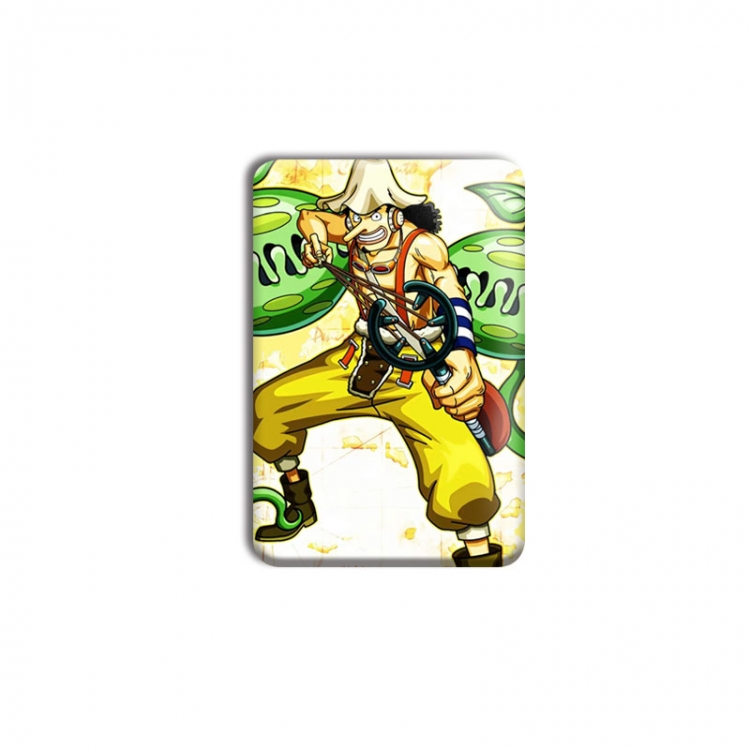 One Piece Anime square tinplate badge chest badge 40X60CM price for 5 pcs