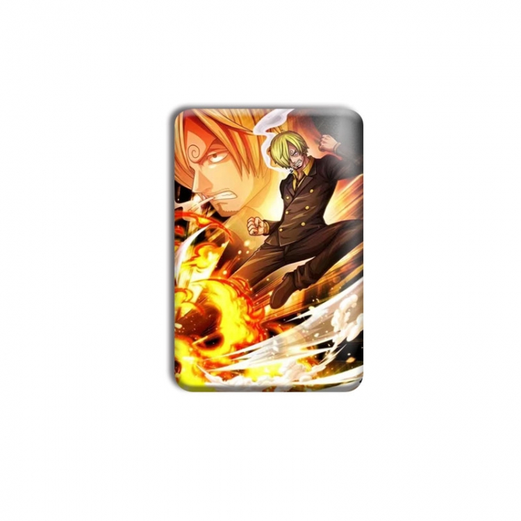 One Piece Anime square tinplate badge chest badge 40X60CM price for 5 pcs