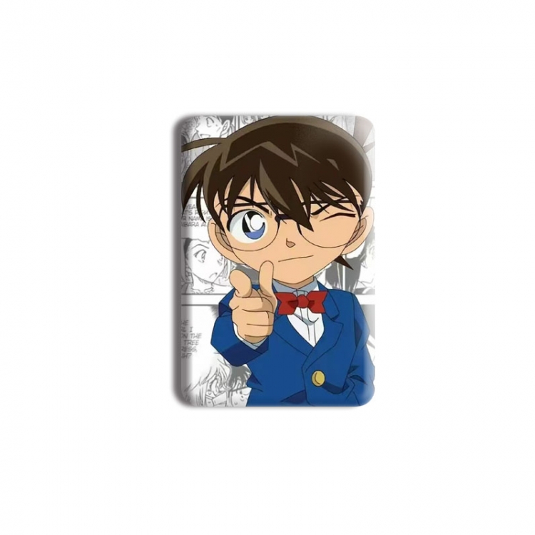 Detective conan Anime square tinplate badge chest badge 40X60CM price for 5 pcs