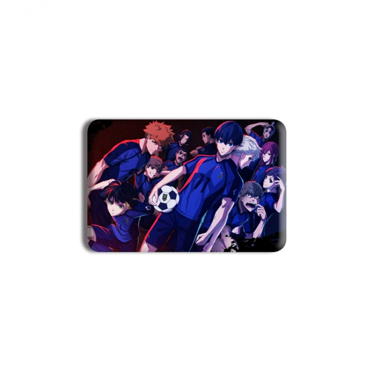 BLUE LOCK Anime square tinplate badge chest badge 40X60CM price for 5 pcs