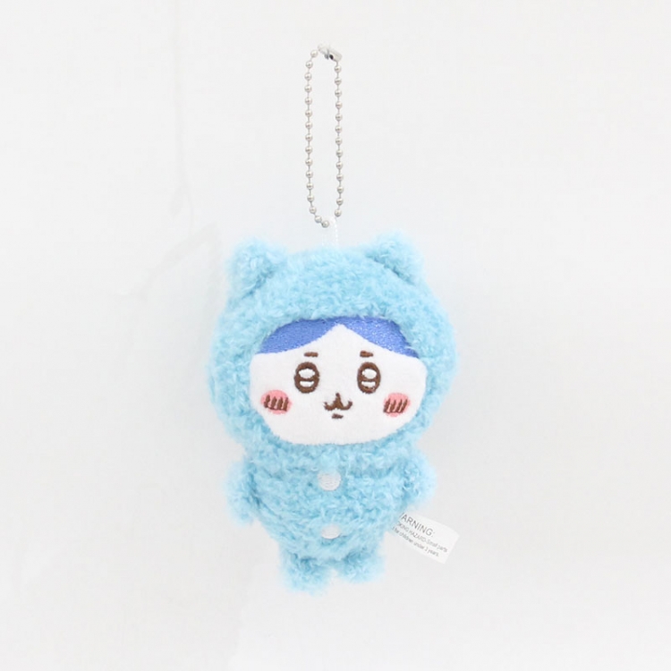 Self deprecating bear Woolen PP cotton plush doll toy pendant 10x9x6cm