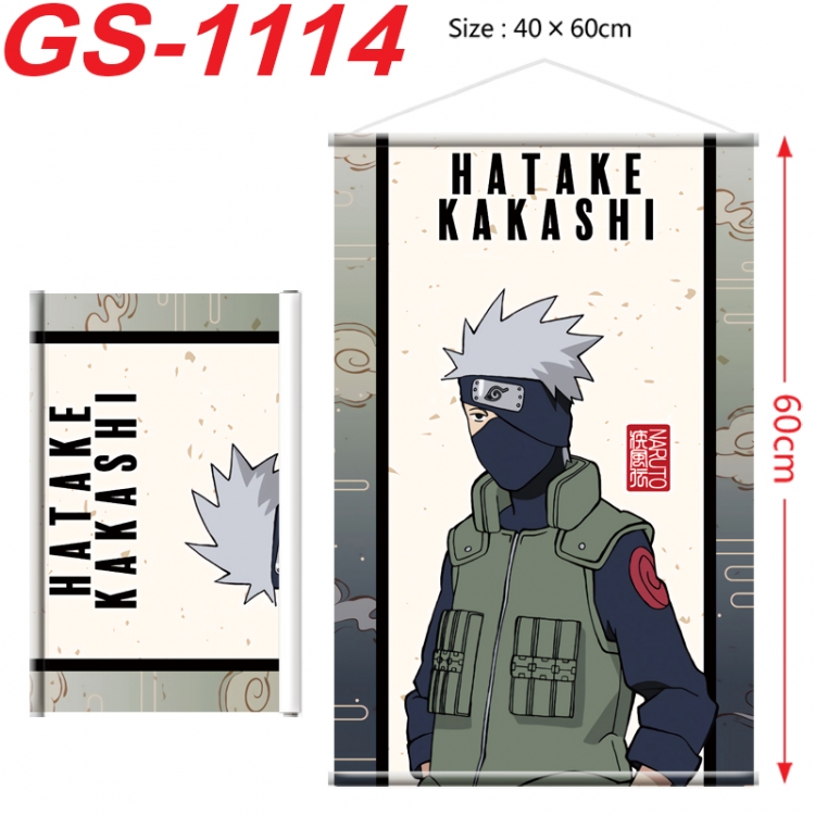 Naruto Anime digital printed pole style hanging picture Wall Scroll 40x60cm
