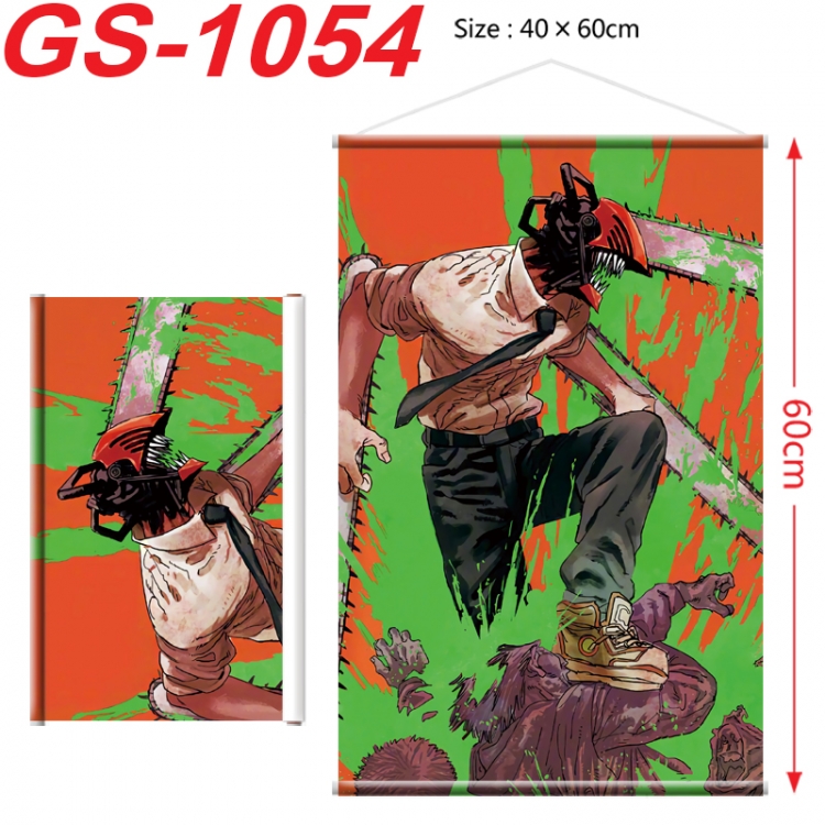 Chainsawman Anime digital printed pole style hanging picture Wall Scroll 40x60cm