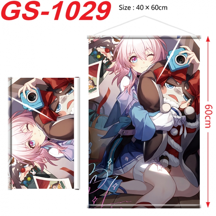  Honkai: Star Rail Anime digital printed pole style hanging picture Wall Scroll 40x60cm