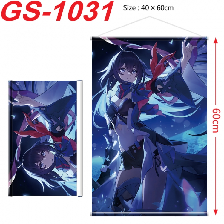 Honkai: Star Rail Anime digital printed pole style hanging picture Wall Scroll 40x60cm