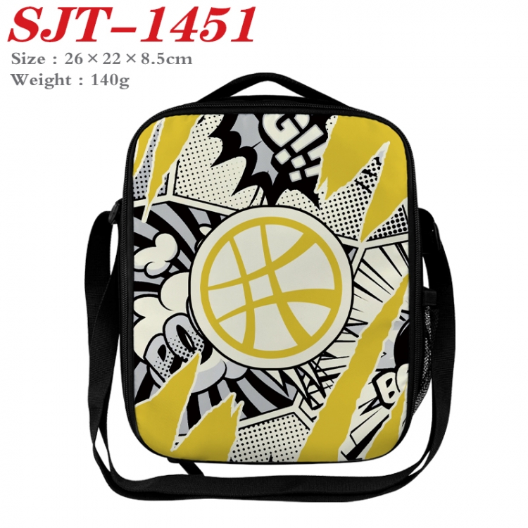 Superheroes Anime Lunch Bag Crossbody Bag 26x22x8.5cm 