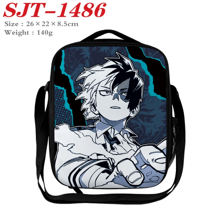 My Hero Academia Anime Lunch Bag Crossbody Bag 26x22x8.5cm 
