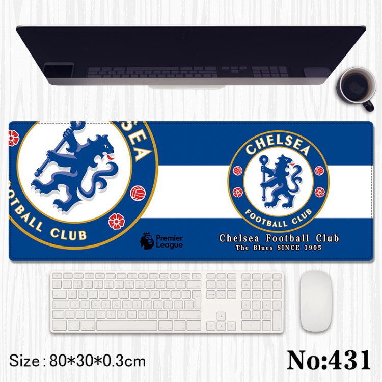  Football star Anime peripheral computer mouse pad office desk pad multifunctional pad 80X30X0.3cm