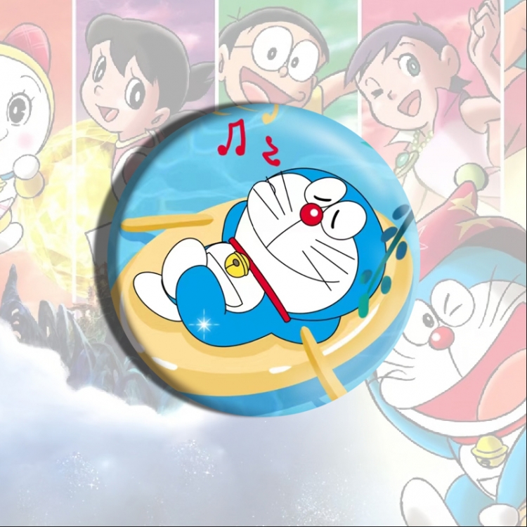 Doraemon Anime tinplate brooch badge price for 5 pcs