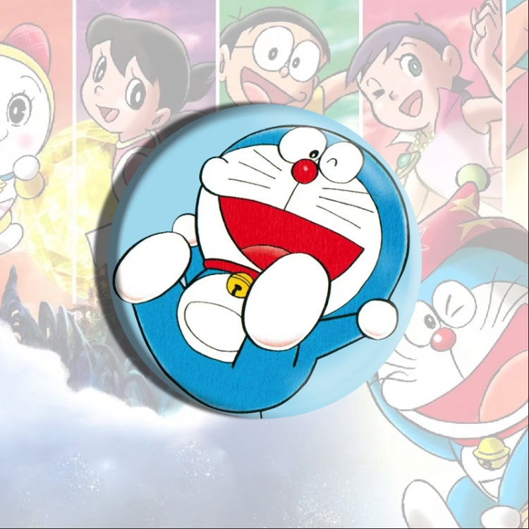 Doraemon Anime tinplate brooch badge price for 5 pcs