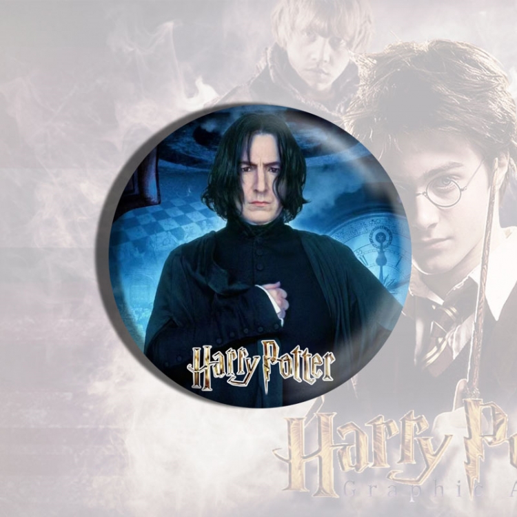 Harry Potter Anime tinplate brooch badge price for 5 pcs