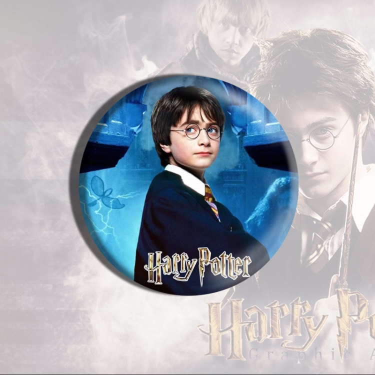 Harry Potter Anime tinplate brooch badge price for 5 pcs