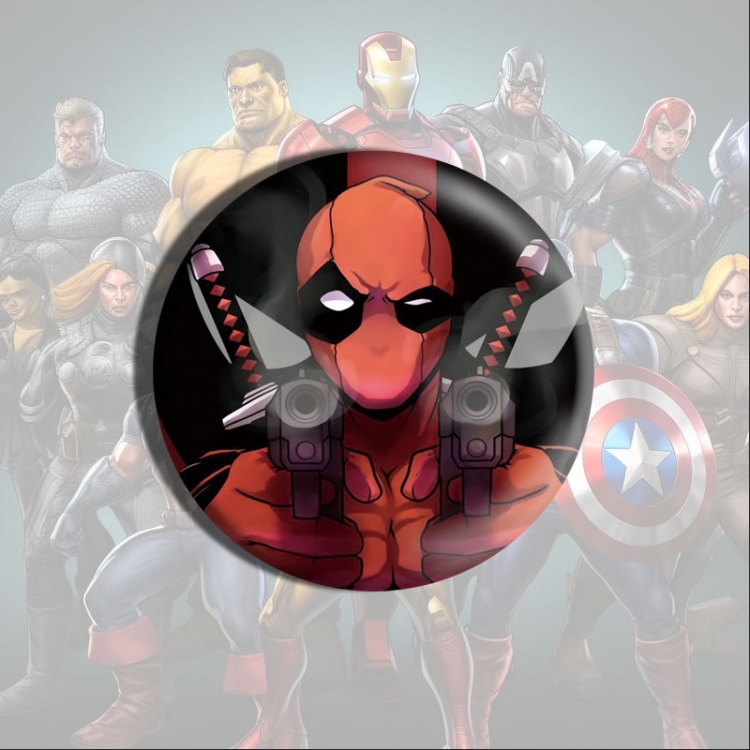 Marvel Anime tinplate brooch badge price for 5 pcs