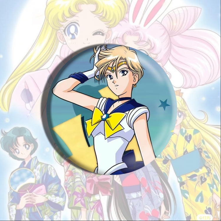 sailormoon Anime tinplate brooch badge price for 5 pcs