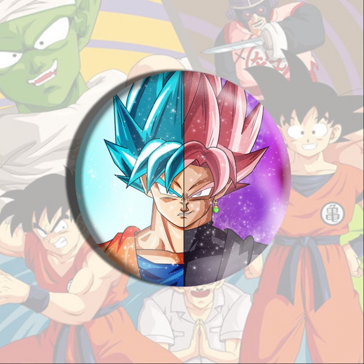 DRAGON BALL Anime tinplate brooch badge price for 5 pcs