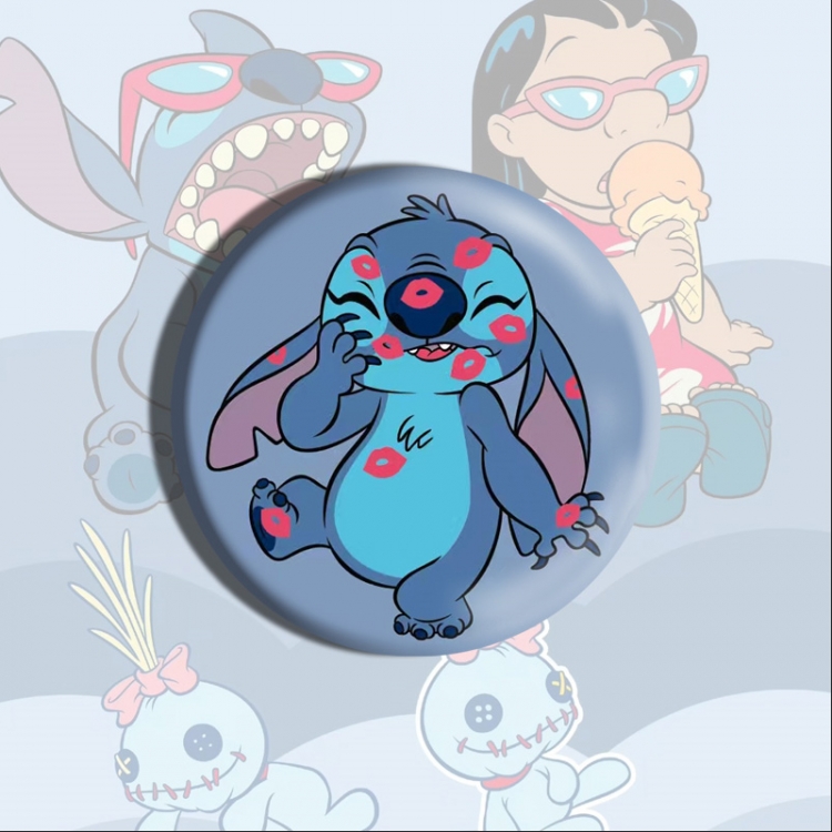 Lilo & Stitch Anime tinplate brooch badge price for 5 pcs