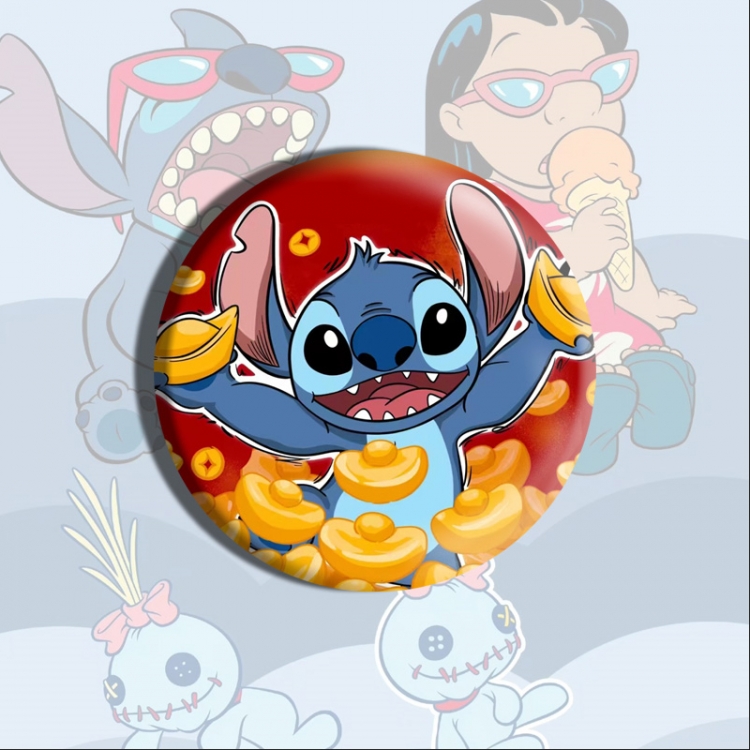 Lilo & Stitch Anime tinplate brooch badge price for 5 pcs