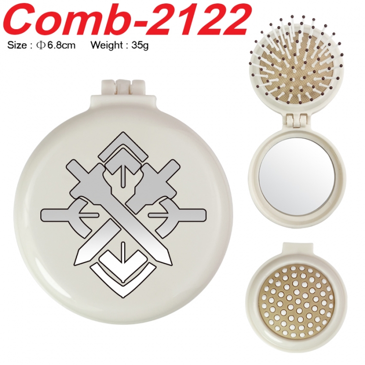 Honkai: Star Rail UV printed student multifunctional small mirror and comb 6.8cm  price for 5 pcs