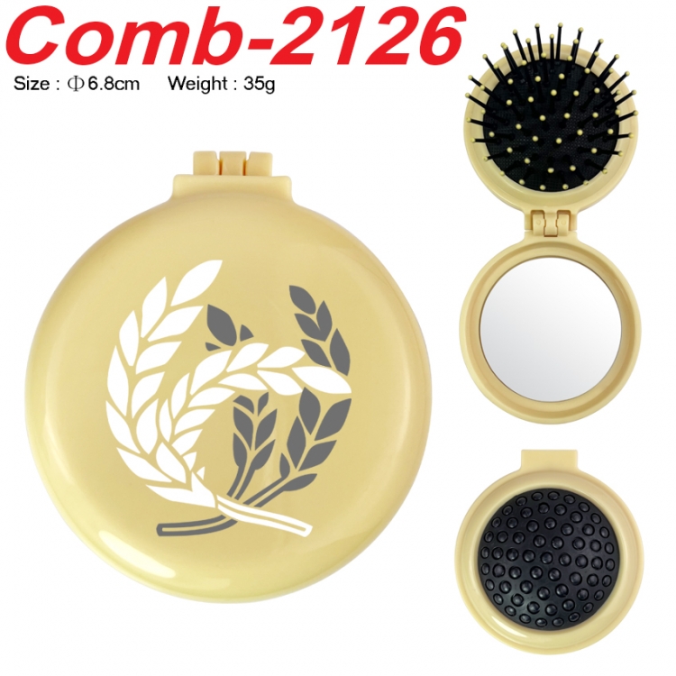 Honkai: Star Rail UV printed student multifunctional small mirror and comb 6.8cm  price for 5 pcs