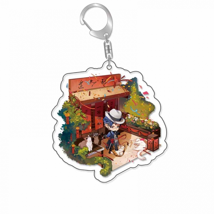 Wuthering Waves Anime Acrylic Keychain Charm price for 5 pcs 16572