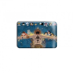 One Piece Anime square tinplat...