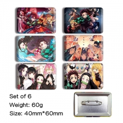 Demon Slayer Kimets Anime squa...