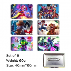 Brawl Stars Anime square tinpl...