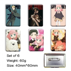 SPY×FAMIL Anime square tinplat...