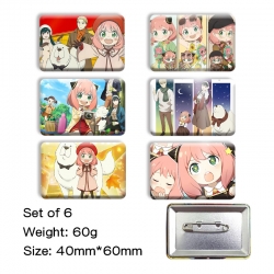 SPY×FAMIL Anime square tinplat...