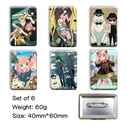 SPY×FAMIL Anime square tinplat...