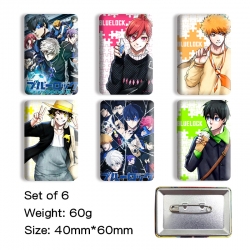 BLUE LOCK Anime square tinplat...