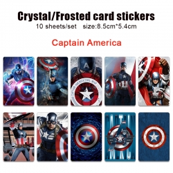 Superheroes Frosted anime crys...