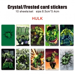 Superheroes Frosted anime crys...
