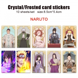 Naruto Frosted anime crystal b...