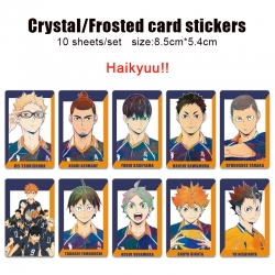 Haikyuu!! Frosted anime crysta...
