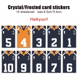 Haikyuu!! Frosted anime crysta...