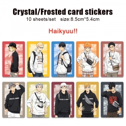 Haikyuu!! Frosted anime crysta...