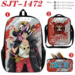 One Piece Anime nylon canvas b...