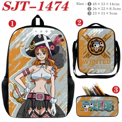 One Piece Anime nylon canvas b...