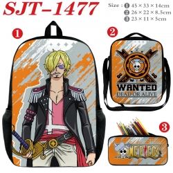 One Piece Anime nylon canvas b...
