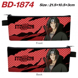 Naruto Anime PU Leather Zipper...