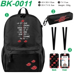 Naruto Waterproof nylon canvas...