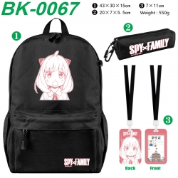 SPY×FAMILY Waterproof nylon ca...