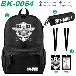 SPY×FAMILY Waterproof nylon ca...